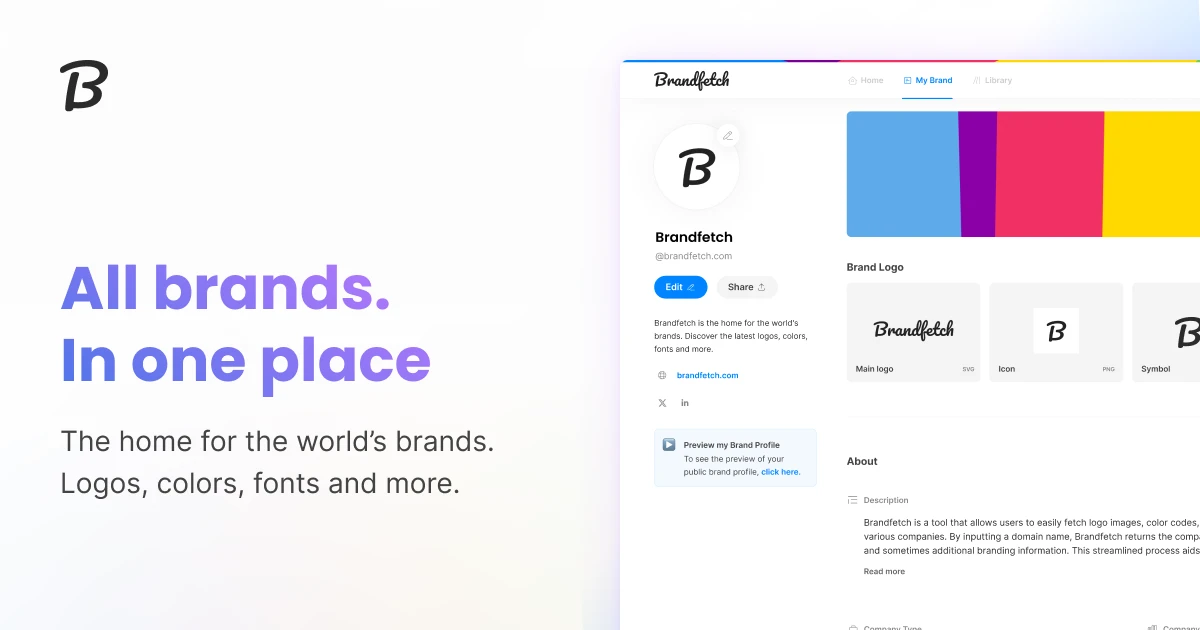 Brandfetch preview